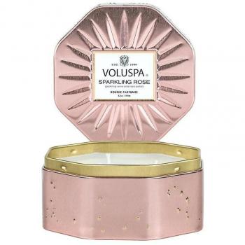 VOLUSPA Sparkling Rose 3-Wick Candle 340 g