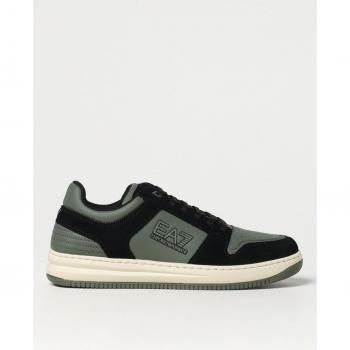 EA7 Men's Black Sport Shoes – Size 5
