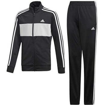 Unisex Adidas Essentials Tiberio Tracksuit (Blk/Grey/White)