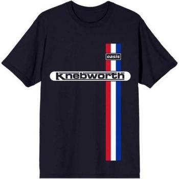Oasis Knebworth T-Shirt met Verticale Strepen XL Marine