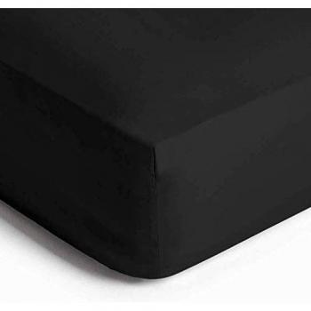 Imperial Rooms Brushed Microfibre Super King Size Fitted Sheets 25 CM Easy Care Soft Bed Sheets Fade Resistant (Charcoal)