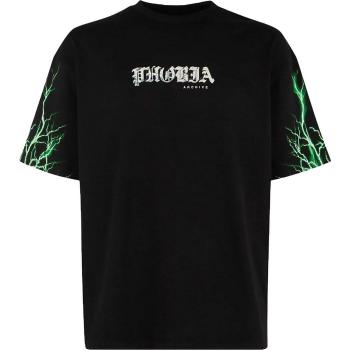 Phobia Archive T-Shirt Uomo XL Fulmini Verdi