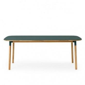 Normann Form Table – Lino Vert, Taille unique