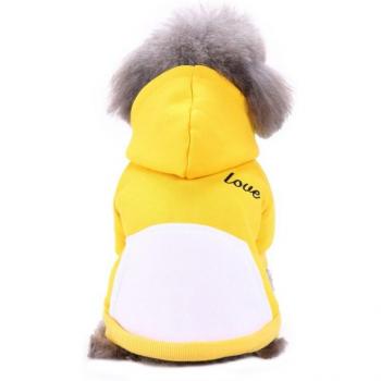 Ropa Sólida Para Mascotas con Cremallera