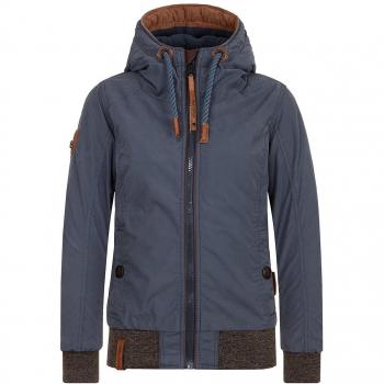 Naketano Damen‑Schlappjacke “Pimmelab” – Graublau, L