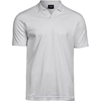 TeeJays Herren‑Poloshirt „V‑Shape“ – Stretch‑Material, Bio-Baumwolle
