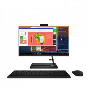 Lenovo IdeaCentre 3 24ADA6 AIO con Procesador Ryzen 3 3250U, 12GB de Memoria, 128GB SSD y 1TB HDD, Pantalla de 23.8 FHD, Color Negro, Windows 11 Home