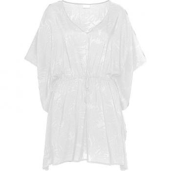 LASCANA Weißes Minikleid mit V-Ausschnitt, Größe S