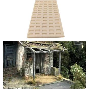 1:35 Concrete Brick Mold for Train Layout Building