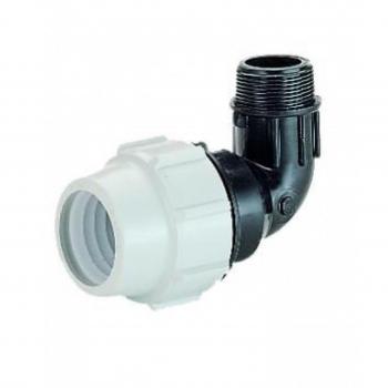 Plasson 7850 25 mm × ¾ Male Angle Fitting