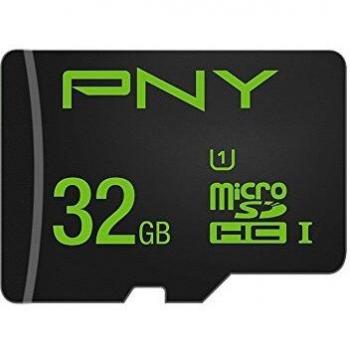 Carte mémoire PNY MicroSDHC 32 Go Class 10 – Lecture rapide 50 Mo/s