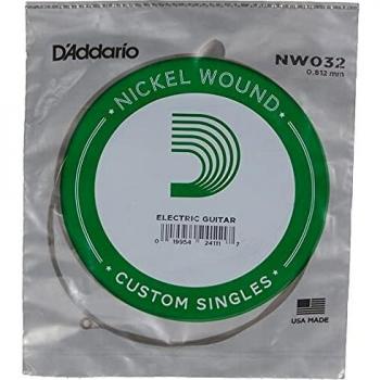 D'Addario NW032 Corde seule guitare électrique .032