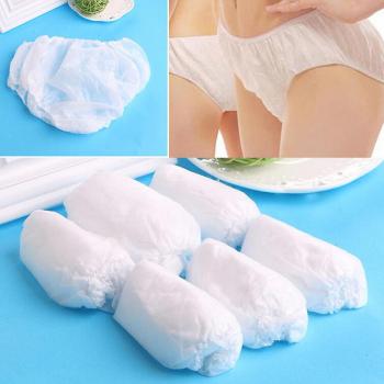 Set de 6 slips en papier non tissé pour dames