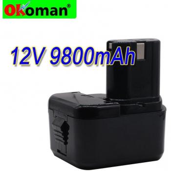 9800mAh 12V Battery for Hitachi WR12DMR