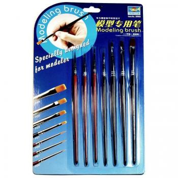 Pennelli Modellismo 7 set