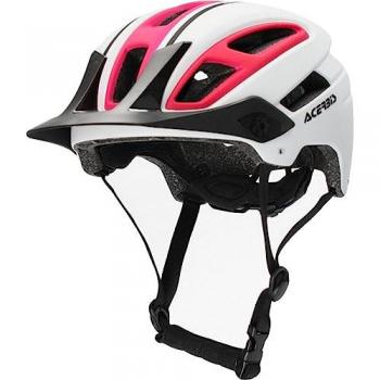 Casco de Montaña Acerbis Doublep Blanco Rosa L/XL