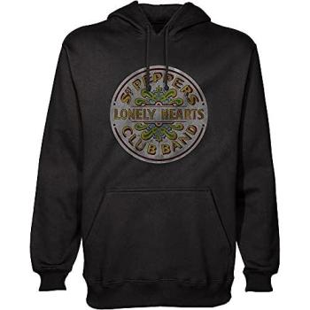 Black Beatles Sgt Pepper Retro Hoodie – Large
