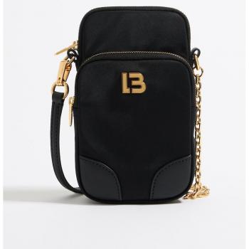 Bimba Y Lola mini sac bandoulière nylon noir‑or