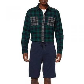Superdry Core Sport Shorts Pantalones Cortos, Azul para Hombre