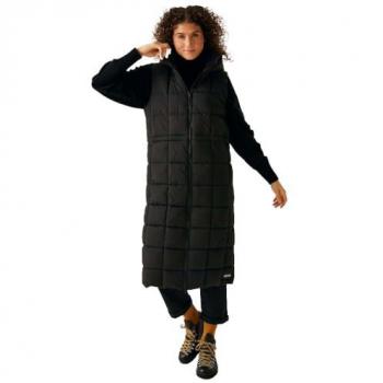 Pull-over long en duvet Regatta Leandra noir pour femmes 36