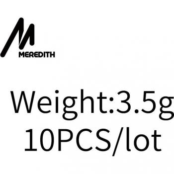 MEREDITH 10pcs Exposed Lead Jig Head 10g