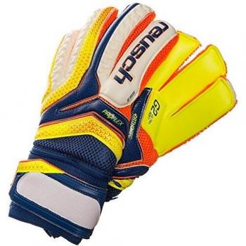 Serathor Pro G2 OrthoTec Handprotection für Torhüter – Dazzling Blue/Safety Yellow – Größe 9,5