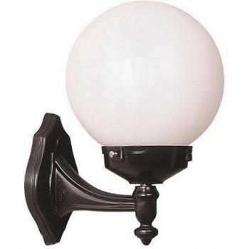 Luz Exterior BAP-68160: Estilo Negro y Blanco