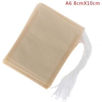 Bolsitas de Té en Papel – Lote de 100, Tamaños 5×6 cm / 7×8 cm / 8×10 cm
