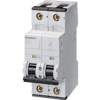 Siemens Interruptor Automático 16A 2P Curva B para Carril DIN