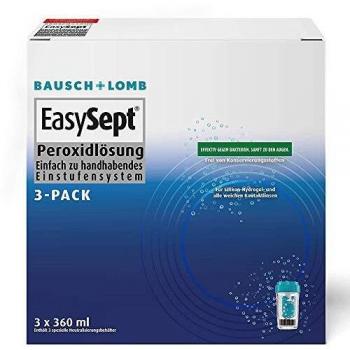 EasySept® Peroxidlösung für weiche Kontaktlinsen, 3 x 360 ml
