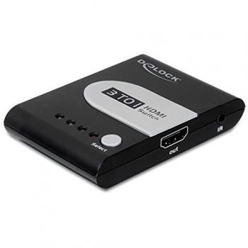 Dispositivo de Distribución HDMI 3→1 DELOCK 61788
