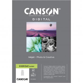 Canson A4 Glossy 200g – 50 Folhas para Impressão