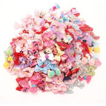 Nœuds colorés pour animaux de compagnie, 20 unités