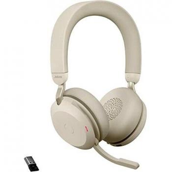 Jabra Evolve2 75 Micro-casque stéréo sans fil Beige