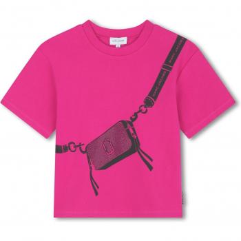T‑shirt à Manches Courtes Marc Jacobs Kids 08A Melon