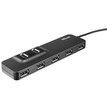 Trust HUB USB Alimentato 7 Porte col Nero 20576 Oila