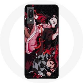 Attack of the Demon Slayers: Tanjiro & Nezuko Case for Samsung Galaxy A02