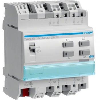 Module 4 sorties volets 24V DC
