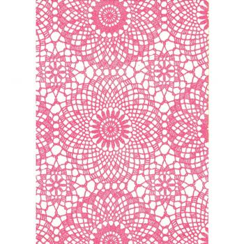 Fablon Contour Rose Pink Stationary Crafts Self Adhesive Film Vinyl