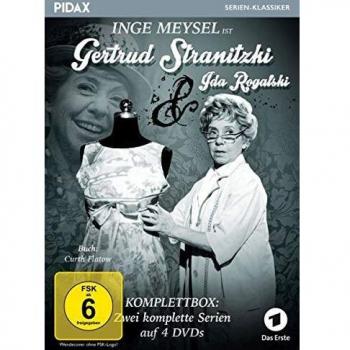 Gertrud Stranitzki & Ida Rogalski / Zwei komplette Serien mit Inge Meysel (Pidax Serien-Klassiker) [4 DVDs]