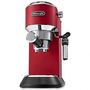 Red 1L Semi-Auto DeLonghi Dedica EC 695.R Coffee System