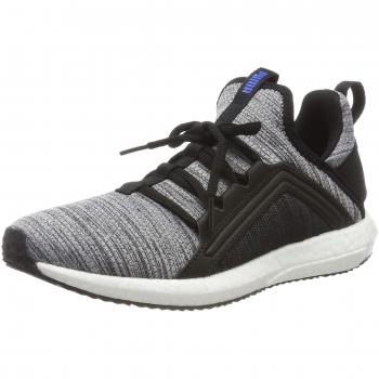 Puma Mega NRGY Heather Knit Nachwuchs Sneaker – Schwarz & Weiß, EU 37