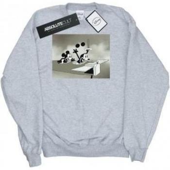 Disney Women's Mickey Mouse Crazy Pilot Pullover Sweatshirt XXL Black