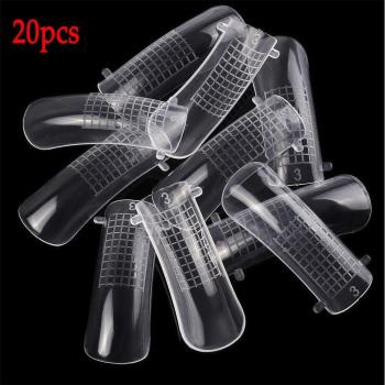 Acrylic 20pcs Quick Build Nail Tips