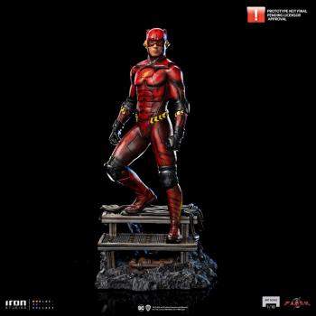 Estatua de The Flash a escala 1:10 con diseño Art Scale, edición alternativa, de Iron Studios (The Flash Movie)