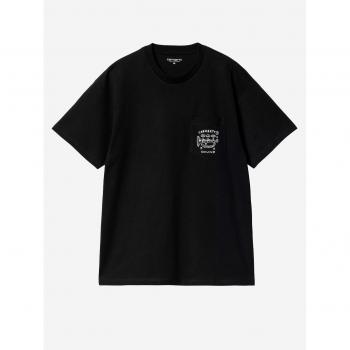 T-shirt Fragments Carhartt Wip Noir avec Poche