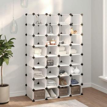 Prolenta Transparent Shoe Rack 93x36,5x140