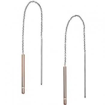 Pendientes de Aro Skagen para Mujer, Dorado