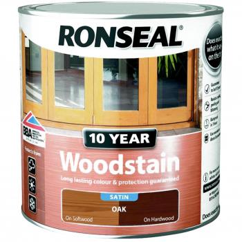 Ronseal 10 Year Woodstain Oak 2.5 litre