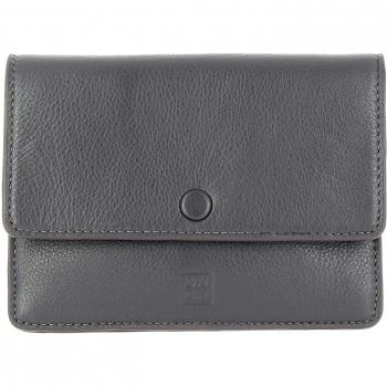 Pochette Dudu Borsa Piccola Vera Pelle Grigio 17x13